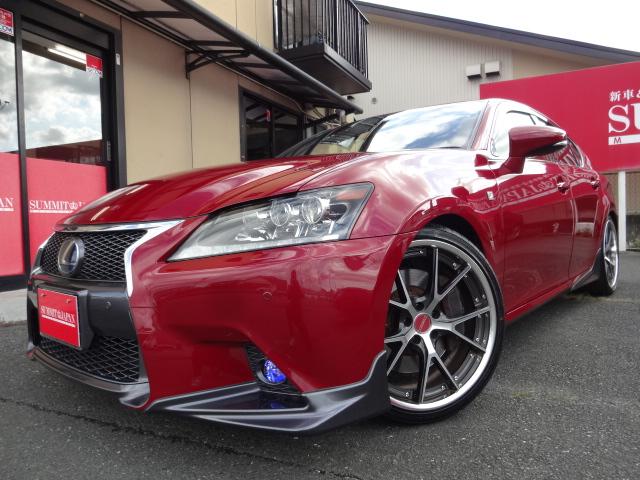 ＧＳ ＧＳ４５０ｈ　Ｆスポーツ　★サンルーフ★マーベリック２０インチＡＷ★ＨＫＳ車高調キットローダウン★ＴＲＤフルエアロ★ＴＲＤ４本出しマフラー★赤革★マークレビンソン★３眼ＬＥＤヘッドライト★純正ワイドナビ★フルセグ★ＤＶＤ★ＢＴ（21枚目）