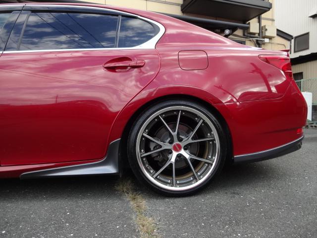 ＧＳ ＧＳ４５０ｈ　Ｆスポーツ　★サンルーフ★マーベリック２０インチＡＷ★ＨＫＳ車高調キットローダウン★ＴＲＤフルエアロ★ＴＲＤ４本出しマフラー★赤革★マークレビンソン★３眼ＬＥＤヘッドライト★純正ワイドナビ★フルセグ★ＤＶＤ★ＢＴ（32枚目）