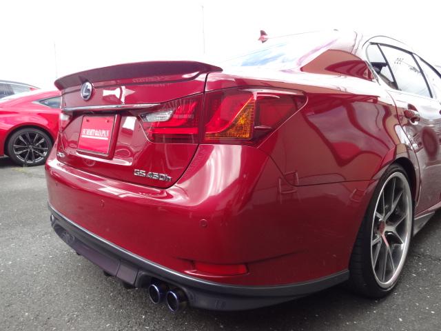 ＧＳ ＧＳ４５０ｈ　Ｆスポーツ　★サンルーフ★マーベリック２０インチＡＷ★ＨＫＳ車高調キットローダウン★ＴＲＤフルエアロ★ＴＲＤ４本出しマフラー★赤革★マークレビンソン★３眼ＬＥＤヘッドライト★純正ワイドナビ★フルセグ★ＤＶＤ★ＢＴ（40枚目）