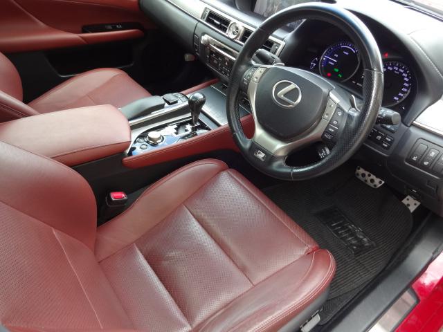 ＧＳ ＧＳ４５０ｈ　Ｆスポーツ　★サンルーフ★マーベリック２０インチＡＷ★ＨＫＳ車高調キットローダウン★ＴＲＤフルエアロ★ＴＲＤ４本出しマフラー★赤革★マークレビンソン★３眼ＬＥＤヘッドライト★純正ワイドナビ★フルセグ★ＤＶＤ★ＢＴ（48枚目）