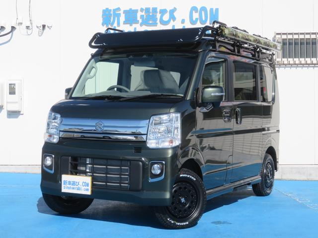 ＰＺターボスペシャル　４ＷＤ　届出済未使用車　新品社外１４ＡＷ　新品１．５インチリフトアップサス　新品マッドタイヤ　１５５／６５／１４　新品ワークキャリア　新品サイドオーニング　左オートステップ　保証書・取説(49枚目)