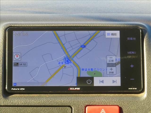 ハイエースバン DX GLパッケージ 4WD ディーゼル車 5ドア イクリプスナビ フルセグTV Bluetooth CD/DVD Bカメラ ETC 電格ミラー 社外LEDライト キーレス Wエアバック(4枚目)