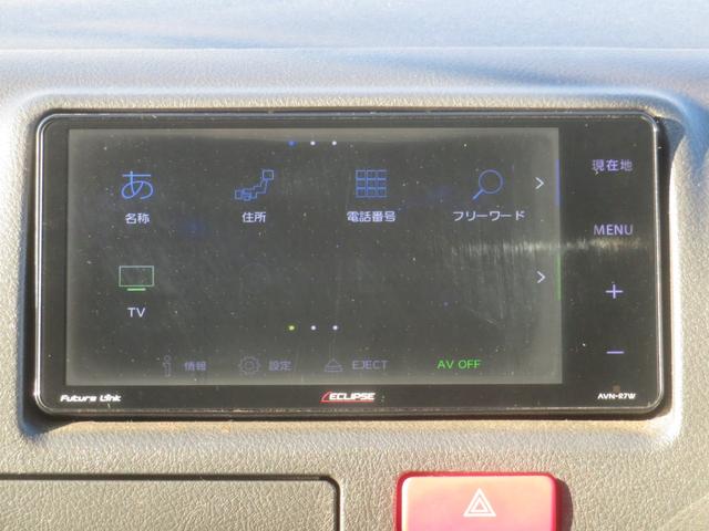 ハイエースバン DX GLパッケージ 4WD ディーゼル車 5ドア イクリプスナビ フルセグTV Bluetooth CD/DVD Bカメラ ETC 電格ミラー 社外LEDライト キーレス Wエアバック(72枚目)