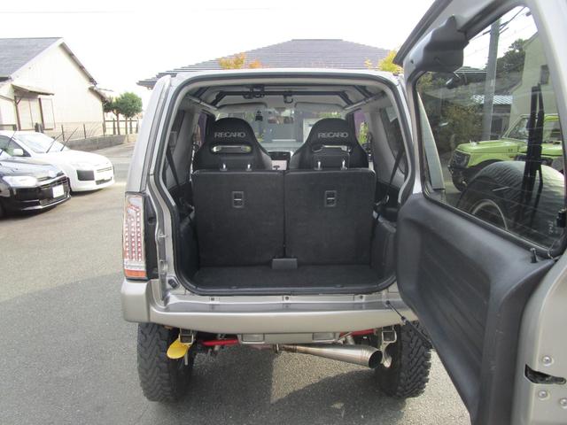 ジムニー ランドベンチャー アピオ前後バンパー リフトアップ ヨシムラマフラーレカロシート(15枚目)