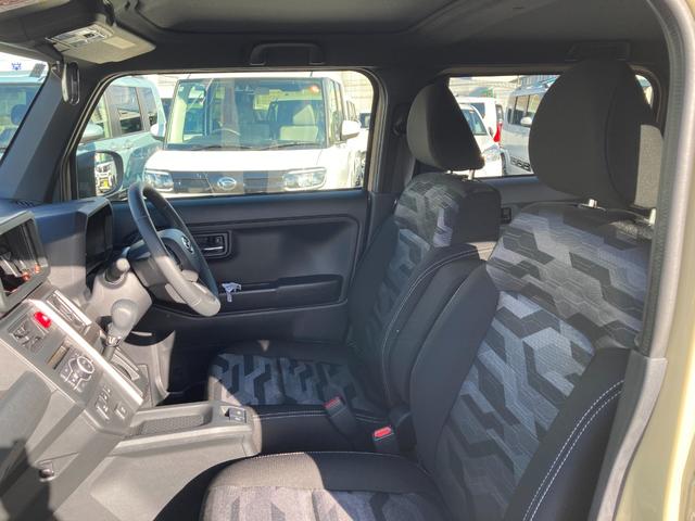 タフト G ダーククロムベンチャー 15インチアルミホイール オートレベリング機能付フルLEDヘッドランプ LEDフォグランプ 本革巻ステアリングホイール 本革巻インパネセンターシフト キーフリーシステム プッシュボタンスタート(14枚目)