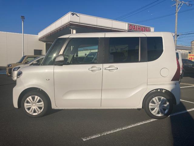 タント Ｘ　１４インチフルホイールキャップ　フルＬＥＤヘッドランプ　オート格納式カラードドアミラー　左側パワースライドドア　ＴＦＴカラーマルチインフォメーションディスプレイ　フルファブリックシート（5枚目）