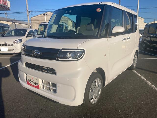 タント Ｘ　１４インチフルホイールキャップ　フルＬＥＤヘッドランプ　オート格納式カラードドアミラー　左側パワースライドドア　ＴＦＴカラーマルチインフォメーションディスプレイ　フルファブリックシート（7枚目）