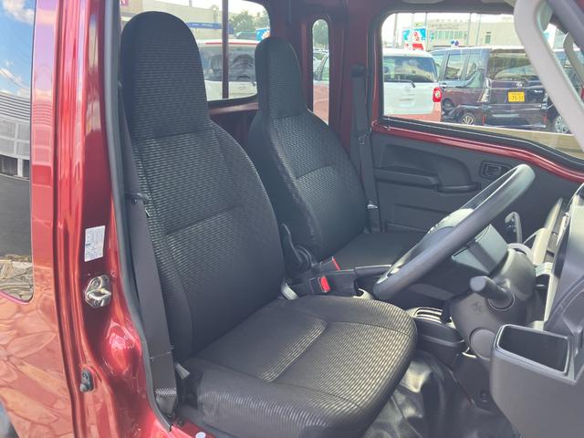 ハイゼットトラック ジャンボエクストラ LEDヘッドランプ シートスライド&リクライニング機構 荷台ステップ オーバーヘッドシェルフ マニュアルエアコン コーナーセンサー(16枚目)