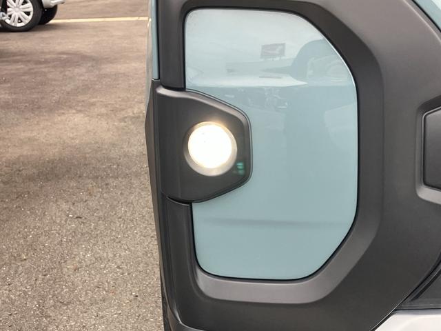 タント ファンクロスターボ 15インチアルミホイール キーフリーシステム プッシュボタンスタート オートエアコン(プッシュ式) フルLEDヘッドランプ オート格納式カラードドアミラー 本革巻ステアリングホイール(13枚目)