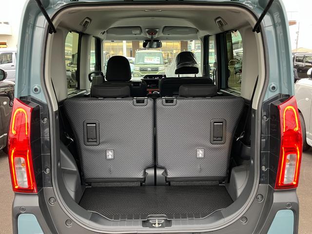 タント ファンクロスターボ 15インチアルミホイール キーフリーシステム プッシュボタンスタート オートエアコン(プッシュ式) フルLEDヘッドランプ オート格納式カラードドアミラー 本革巻ステアリングホイール(17枚目)