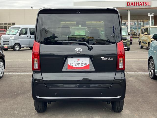 タント X 14インチフルホイールキャップ フルLEDヘッドランプ オート格納式カラードドアミラー 左側パワースライドドア TFTカラーマルチインフォメーションディスプレイ フルファブリックシート(5枚目)