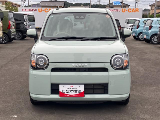 ミラトコット G リミテッド SAIII 14インチフルホイールキャップ オートエアコン(プッシュ式) UV&IRカットガラス キーフリーシステム LEDヘッドランプ USB電源ソケット(2枚目)