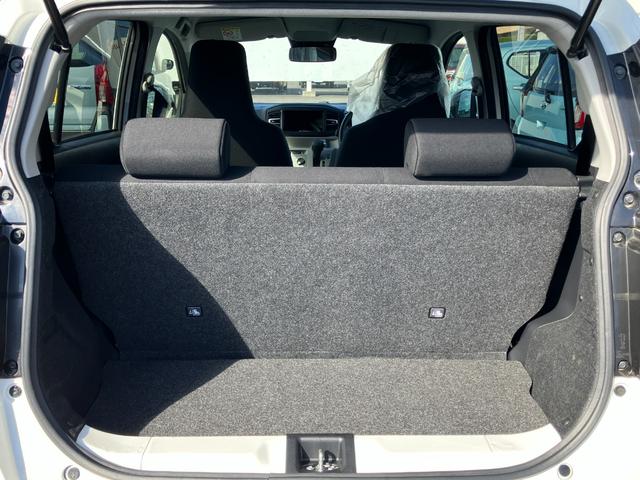 ミライース Ｘ　ＳＡＩＩＩ　１４インチフルホイールキャップ　ＬＥＤヘッドランプ　電動格納式（カラード）ドアミラー　自発光式デジタルメーターブルーイルミネーションメーター　マニュアルエアコン（ダイヤル式）　キーレスエントリー（15枚目）