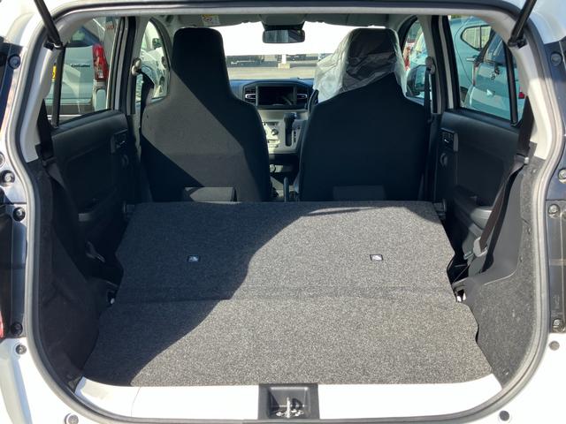 ミライース Ｘ　ＳＡＩＩＩ　１４インチフルホイールキャップ　ＬＥＤヘッドランプ　電動格納式（カラード）ドアミラー　自発光式デジタルメーターブルーイルミネーションメーター　マニュアルエアコン（ダイヤル式）　キーレスエントリー（16枚目）
