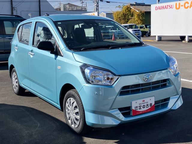 ミライース Ｌ　ＳＡＩＩＩ　１３インチフルホイールキャップ　マルチリフレクターハロゲンヘッドランプ　可倒式ドアミラー　自発光式デジタルメーターアンバーイルミネーションメーター　マニュアルエアコン（ダイヤル式）　キーレスエントリー（4枚目）