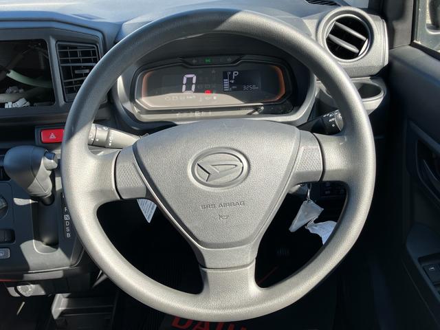 ミライース Ｌ　ＳＡＩＩＩ　１３インチフルホイールキャップ　マルチリフレクターハロゲンヘッドランプ　可倒式ドアミラー　自発光式デジタルメーターアンバーイルミネーションメーター　マニュアルエアコン（ダイヤル式）　キーレスエントリー（22枚目）