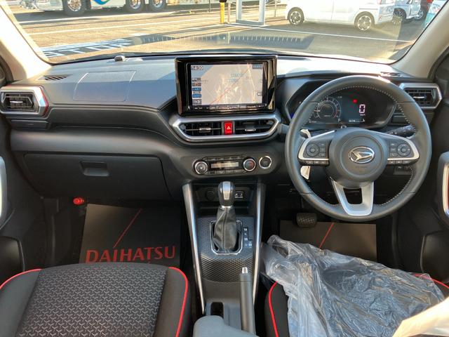 ロッキー Ｇ　１７インチアルミホイール　ＵＶＩＲカット遮音ガラス　フルＬＥＤヘッドランプ　運転席・助手席シートヒーター　ウレタンステアリングホイール　本革シフトノブ　アクティブマルチインフォメーションメーター（23枚目）