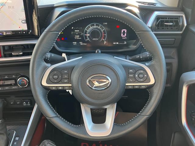 ロッキー Ｇ　１７インチアルミホイール　ＵＶＩＲカット遮音ガラス　フルＬＥＤヘッドランプ　運転席・助手席シートヒーター　ウレタンステアリングホイール　本革シフトノブ　アクティブマルチインフォメーションメーター（24枚目）