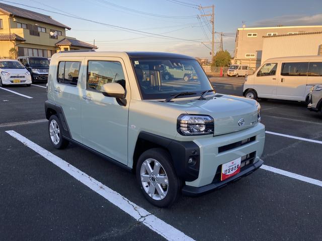 タフト Ｇ　ナビ付　ナビ　１５インチアルミホイール　オートレベリング機能付フルＬＥＤヘッドランプ　ＬＥＤフォグランプ　本革巻ステアリングホイール　本革巻インパネセンターシフト（7枚目）