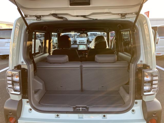 タフト Ｇ　ナビ付　ナビ　１５インチアルミホイール　オートレベリング機能付フルＬＥＤヘッドランプ　ＬＥＤフォグランプ　本革巻ステアリングホイール　本革巻インパネセンターシフト（12枚目）