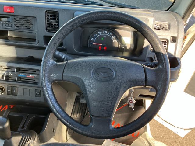 ハイゼットトラック スタンダード 農用スペシャル 4WD MT マニュアルエアコン クリーンエアフィルター 電動式パワーステアリング 可倒式ドアミラー ハロゲンヘッドライト(18枚目)