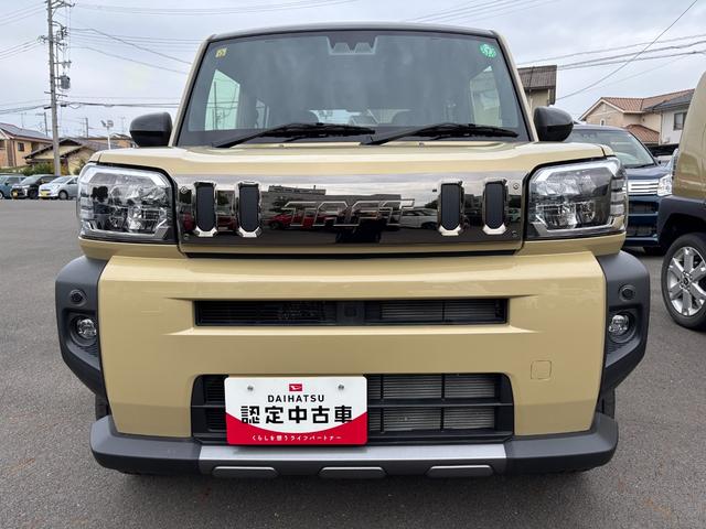 タフト G ダーククロムベンチャー 雹害車 15インチアルミホイール オートレベリング機能付フルLEDヘッドランプ LEDフォグランプ 本革巻ステアリングホイール 本革巻インパネセンターシフト(2枚目)