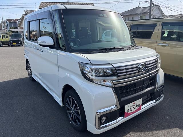 タント カスタムＸ　トップエディションＳＡＩＩＩ　１４インチアルミホイール　キーフリーシステム　パワースライドドア（片側）　オートエアコン（プッシュ式）　ＬＥＤヘッドランプ（3枚目）