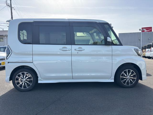 タント カスタムＸ　トップエディションＳＡＩＩＩ　１４インチアルミホイール　キーフリーシステム　パワースライドドア（片側）　オートエアコン（プッシュ式）　ＬＥＤヘッドランプ（4枚目）