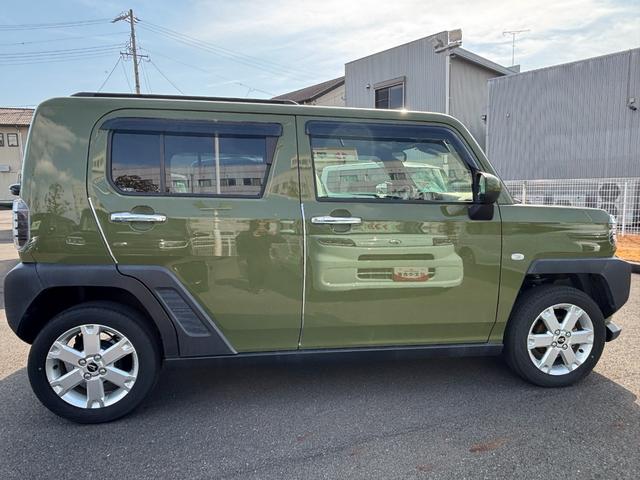 タフト Ｇ　クロムベンチャー　１５インチアルミホイール　オートレベリング機能付フルＬＥＤヘッドランプ　ＬＥＤフォグランプ　本革巻ステアリングホイール　本革巻インパネセンターシフト　ＴＦＴカラーマルチインフォメーションディスプレイ（4枚目）