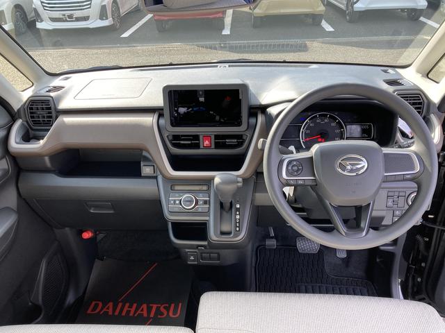 ムーヴ Ｘ　キーフリーシステム　プッシュボタンスタート　ＬＥＤヘッドライト　１４インチフルホイールキャップ　マルチインフォメーションディスプレイ　左側パワースライドドア（15枚目）