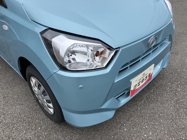 ミライース Ｌ　ＳＡＩＩＩ　１３インチフルホイールキャップ　マルチリフレクターハロゲンヘッドランプ　可倒式ドアミラー　自発光式デジタルメーターアンバーイルミネーションメーター　マニュアルエアコン（ダイヤル式）　キーレスエントリー（4枚目）