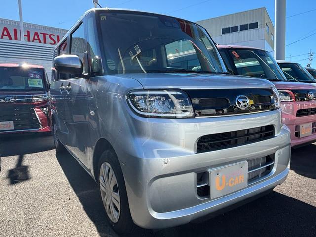 タント X 14インチフルホイールキャップ フルLEDヘッドランプ オート格納式カラードドアミラー 左側パワースライドドア TFTカラーマルチインフォメーションディスプレイ フルファブリックシート(3枚目)