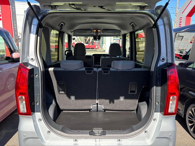 タント X 14インチフルホイールキャップ フルLEDヘッドランプ オート格納式カラードドアミラー 左側パワースライドドア TFTカラーマルチインフォメーションディスプレイ フルファブリックシート(40枚目)