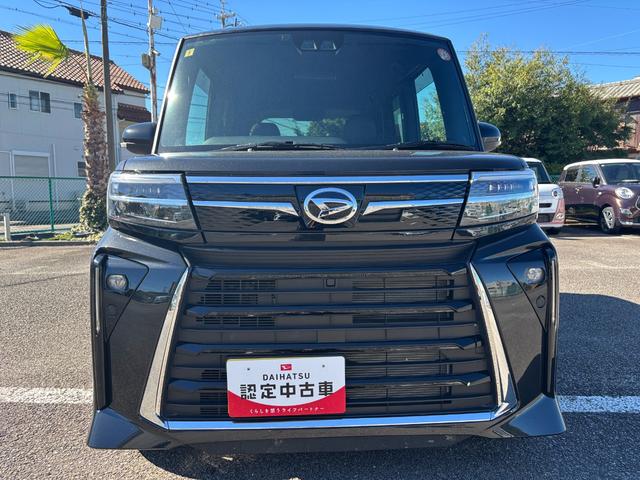 タント カスタムX 14インチアルミホイール 大型エアロバンパー フルLEDヘッドランプ オート格納式カラードドアミラー 両側パワースライドドア キーフリーシステム プッシュボタンスタート(2枚目)