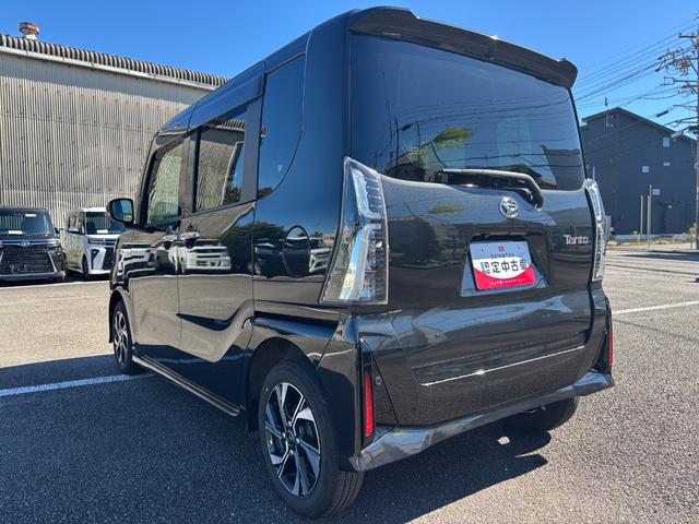 タント カスタムX 14インチアルミホイール 大型エアロバンパー フルLEDヘッドランプ オート格納式カラードドアミラー 両側パワースライドドア キーフリーシステム プッシュボタンスタート(7枚目)