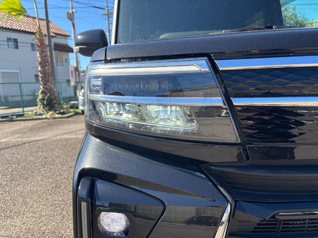 タント カスタムX 14インチアルミホイール 大型エアロバンパー フルLEDヘッドランプ オート格納式カラードドアミラー 両側パワースライドドア キーフリーシステム プッシュボタンスタート(12枚目)