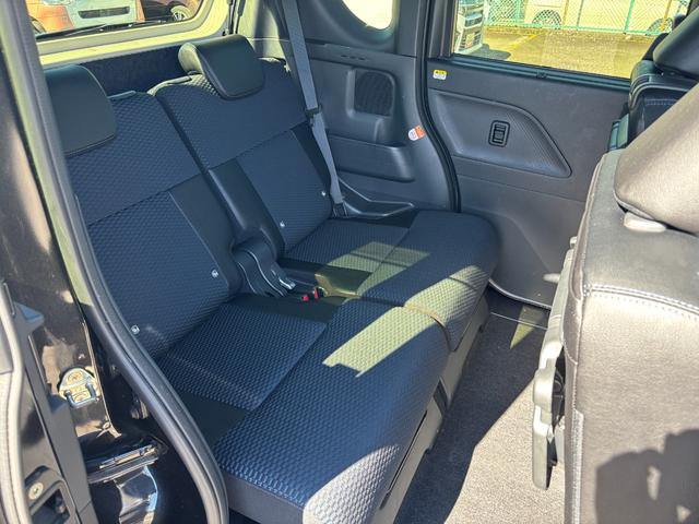 タント カスタムX 14インチアルミホイール 大型エアロバンパー フルLEDヘッドランプ オート格納式カラードドアミラー 両側パワースライドドア キーフリーシステム プッシュボタンスタート(19枚目)