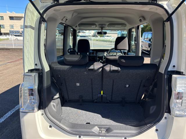 タント カスタムRS SA 15インチアルミホイール 大型エアロバンパー LEDヘッドランプ オート格納式カラードドアミラー 本革巻ステアリングホイール 両側パワースライドドア(50枚目)