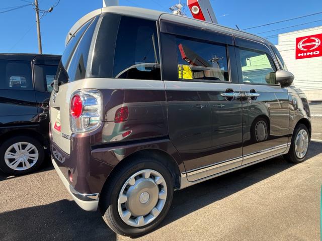 ムーヴキャンバス GブラックアクセントVS SAIII 雹害車 14インチフルホイールキャップ LEDヘッドランプ キーフリーシステム 両側パワースライドドア オートエアコン(プッシュ式) オートライト 置きラクボックス(4枚目)