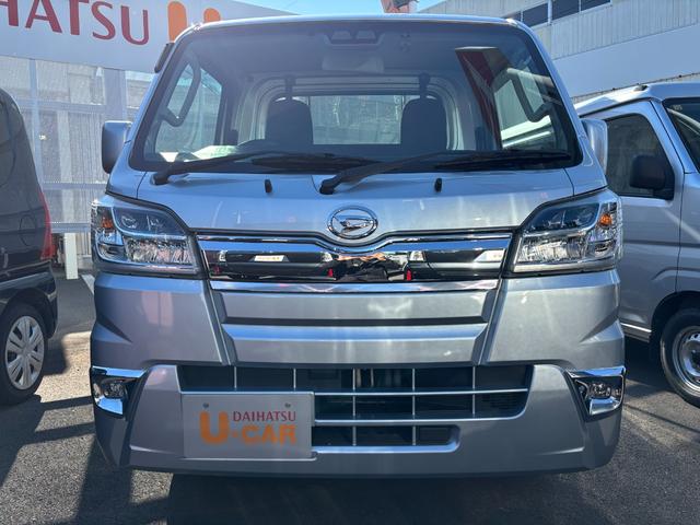 ハイゼットトラック エクストラＳＡＩＩＩｔ　２ＷＤ　ＭＴ　キーフリーシステム　マニュアルエアコン　パワーステアリング　パワーウィンドウ　ＵＶカットガラス　ハロゲンヘッドライト（2枚目）