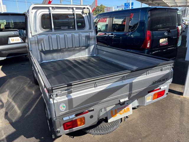 ハイゼットトラック エクストラＳＡＩＩＩｔ　２ＷＤ　ＭＴ　キーフリーシステム　マニュアルエアコン　パワーステアリング　パワーウィンドウ　ＵＶカットガラス　ハロゲンヘッドライト（5枚目）