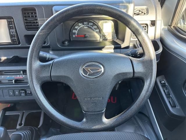 ハイゼットトラック エクストラＳＡＩＩＩｔ　２ＷＤ　ＭＴ　キーフリーシステム　マニュアルエアコン　パワーステアリング　パワーウィンドウ　ＵＶカットガラス　ハロゲンヘッドライト（14枚目）