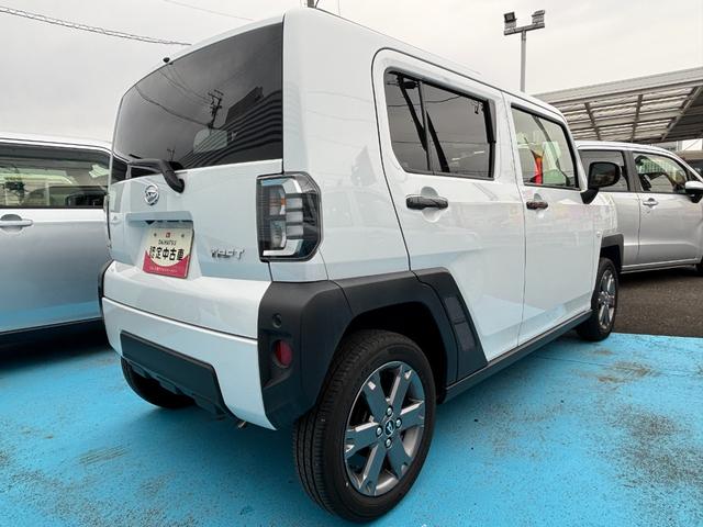 タフト G 15インチアルミホイール オートレベリング機能付フルLEDヘッドランプ LEDフォグランプ 本革巻ステアリングホイール 本革巻インパネセンターシフト TFTカラーマルチインフォメーションディスプレイ(5枚目)