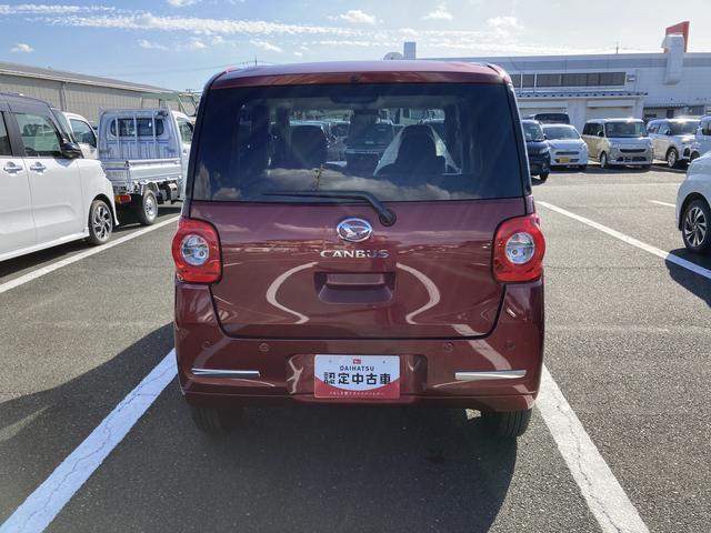 ムーヴキャンバス セオリーＸ　ナビ付　ナビ　１４インチフルホイールキャップ　キーフリーシステム　プッシュボタンスタート　ＵＶカットガラス　両側パワースライドドア　ハロゲンヘッドライト　ラゲージアンダーボックス（3枚目）