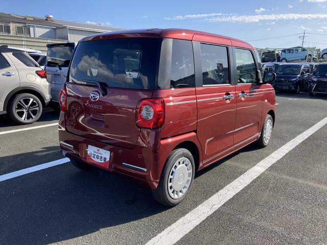 ムーヴキャンバス セオリーＸ　ナビ付　ナビ　１４インチフルホイールキャップ　キーフリーシステム　プッシュボタンスタート　ＵＶカットガラス　両側パワースライドドア　ハロゲンヘッドライト　ラゲージアンダーボックス（8枚目）