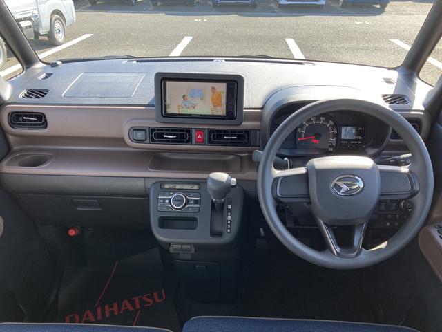 ムーヴキャンバス セオリーＸ　ナビ付　ナビ　１４インチフルホイールキャップ　キーフリーシステム　プッシュボタンスタート　ＵＶカットガラス　両側パワースライドドア　ハロゲンヘッドライト　ラゲージアンダーボックス（15枚目）