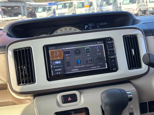 ムーヴキャンバス ＧメイクアップＶＳ　ＳＡＩＩＩ　１４インチフルホイールキャップ　ＬＥＤヘッドランプ　キーフリーシステム　両側パワースライドドア　オートエアコン（プッシュ式）　オートライト　置きラクボックス（20枚目）