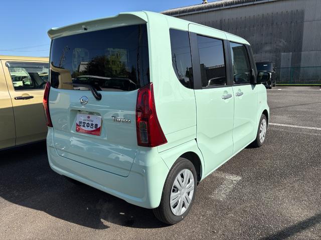 タント Ｘ　１４インチフルホイールキャップ　フルＬＥＤヘッドランプ　オート格納式カラードドアミラー　左側パワースライドドア　ＴＦＴカラーマルチインフォメーションディスプレイ　フルファブリックシート（5枚目）