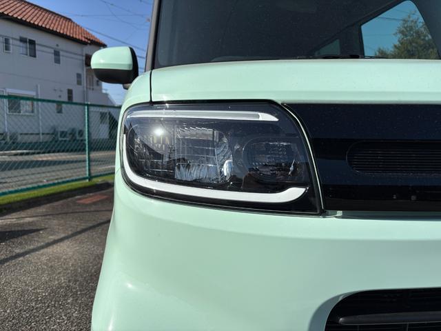 タント Ｘ　１４インチフルホイールキャップ　フルＬＥＤヘッドランプ　オート格納式カラードドアミラー　左側パワースライドドア　ＴＦＴカラーマルチインフォメーションディスプレイ　フルファブリックシート（8枚目）