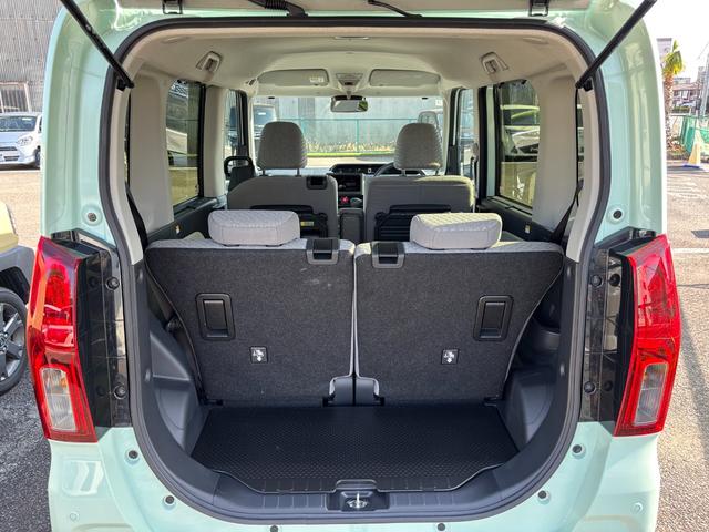 タント Ｘ　１４インチフルホイールキャップ　フルＬＥＤヘッドランプ　オート格納式カラードドアミラー　左側パワースライドドア　ＴＦＴカラーマルチインフォメーションディスプレイ　フルファブリックシート（40枚目）